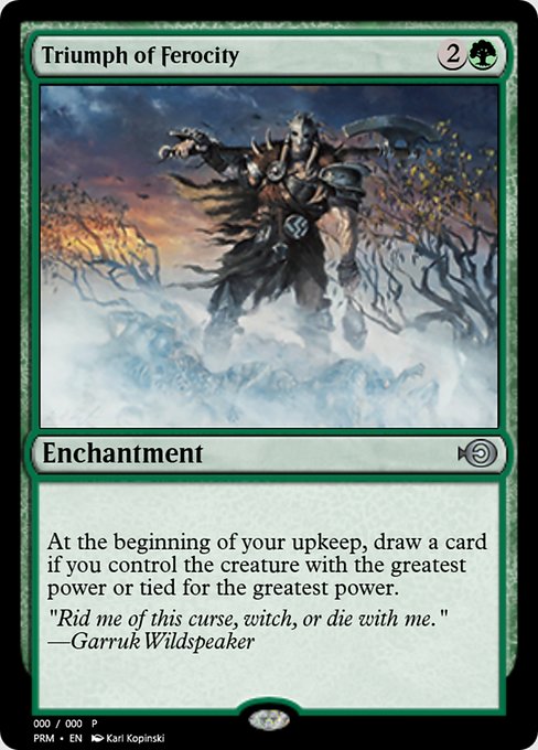 Triumph of Ferocity 62475