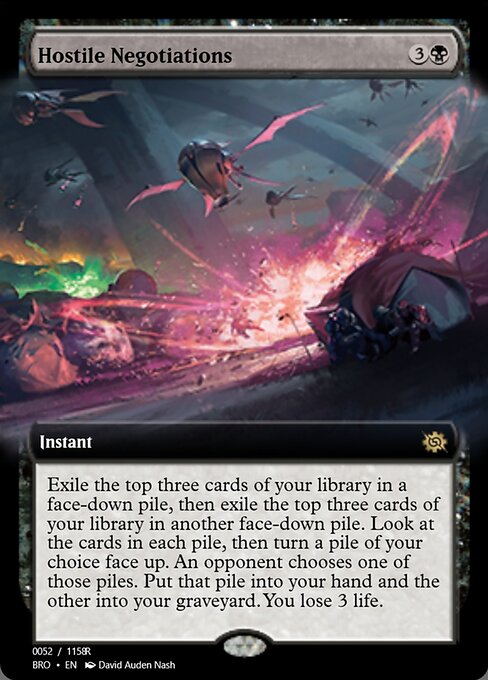 Hostile Negotiations 105712