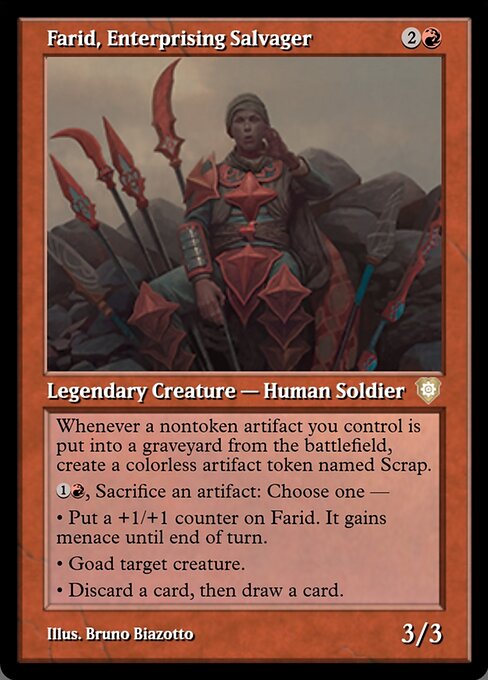 Farid, Enterprising Salvager 105730