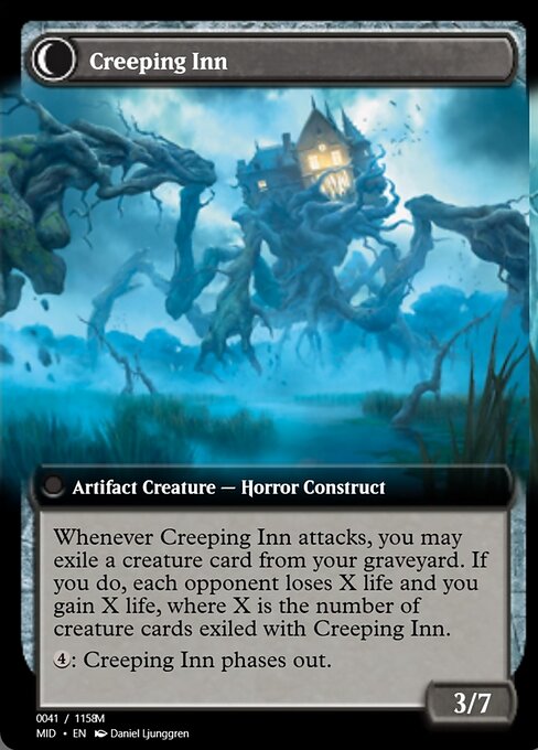 Hostile Hostel // Creeping Inn 94088, back face