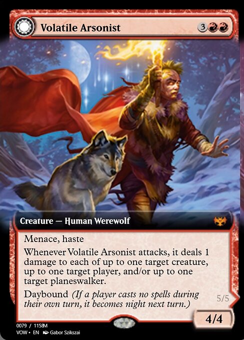 Volatile Arsonist // Dire-Strain Anarchist 95397