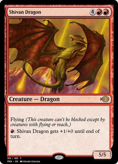 Shivan Dragon 62535