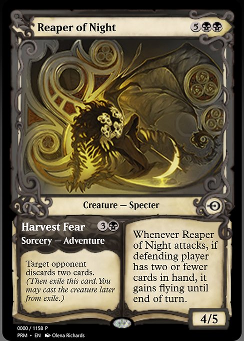 Reaper of Night // Harvest Fear 78770