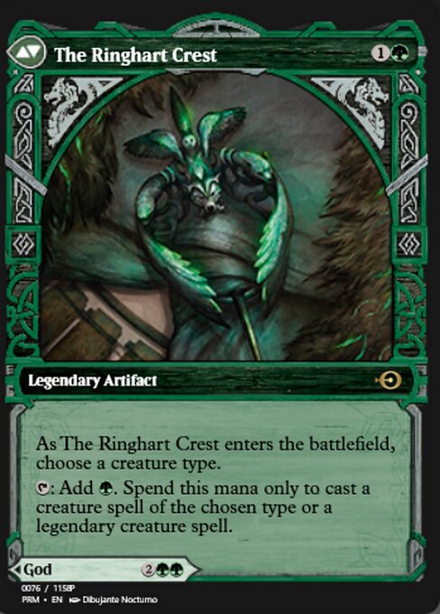 Kolvori, God of Kinship // The Ringhart Crest 88348, back face