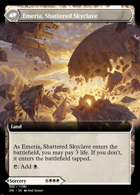 Emeria's Call // Emeria, Shattered Skyclave 83860, back face