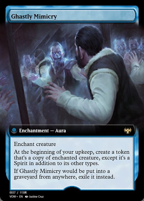 Mirrorhall Mimic // Ghastly Mimicry 95313, back face