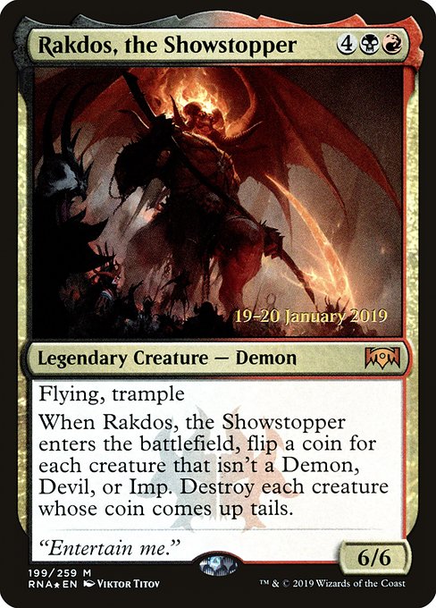 Rakdos, the Showstopper 199s