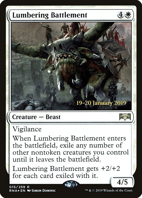 Lumbering Battlement 15s