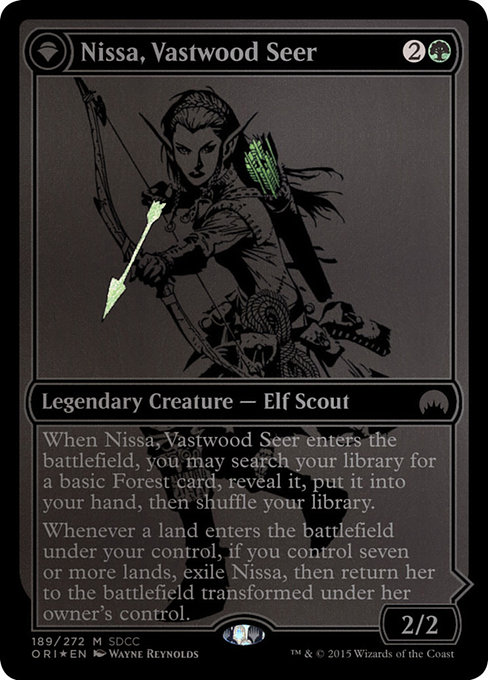 Nissa, Vastwood Seer // Nissa, Sage Animist 189