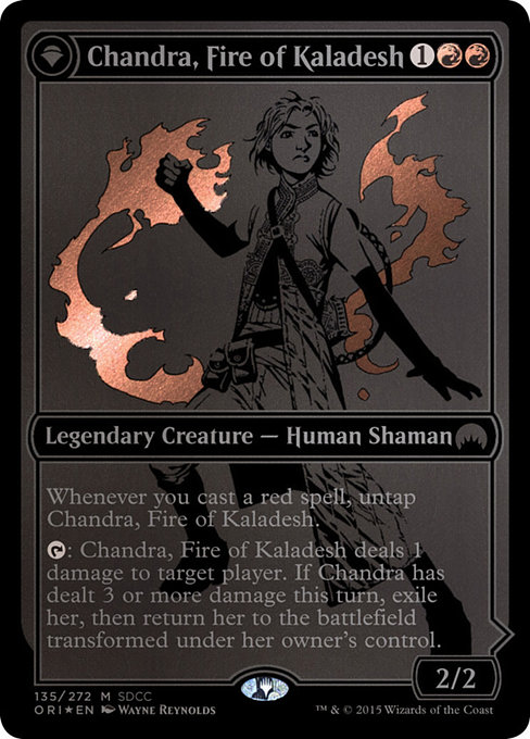 Chandra, Fire of Kaladesh // Chandra, Roaring Flame 135