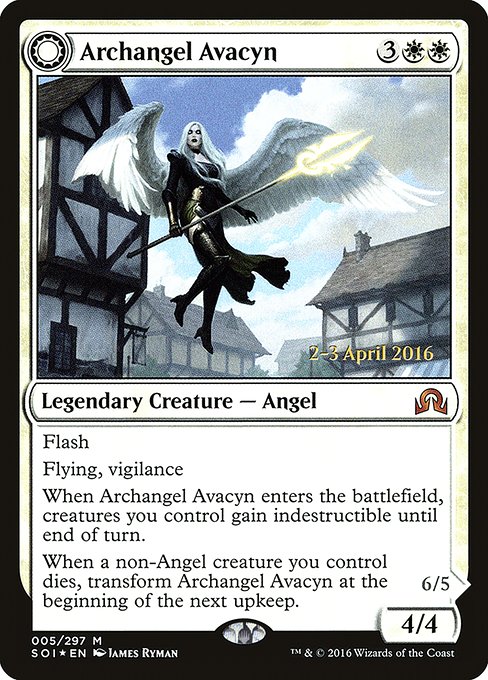 Archangel Avacyn // Avacyn, the Purifier 5s