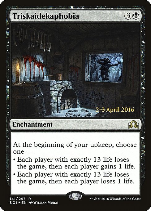 Triskaidekaphobia 141s