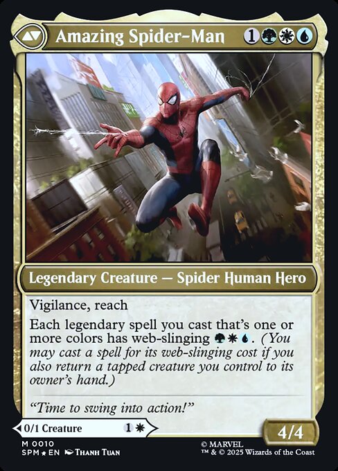 Peter Parker // Amazing Spider-Man 10s, back face