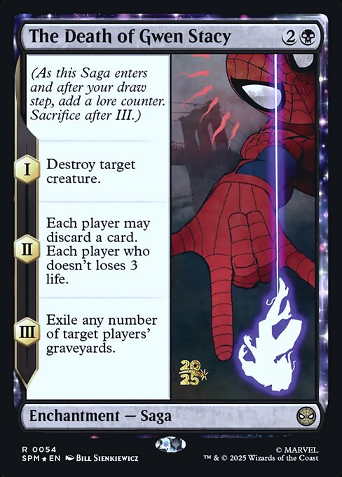 The Death of Gwen Stacy 54s