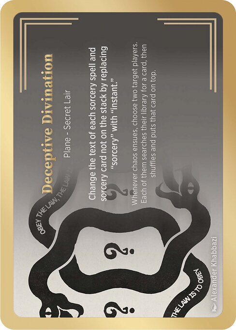 Deceptive Divination 1
