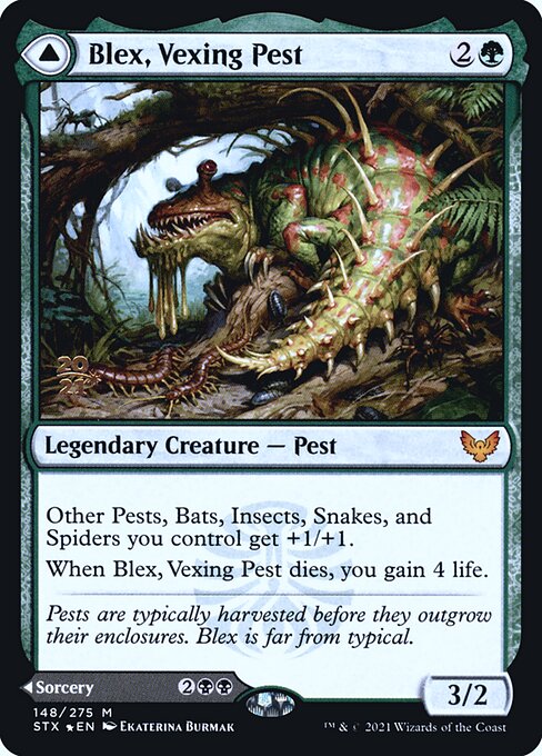 Blex, Vexing Pest // Search for Blex 148s