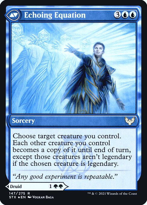 Augmenter Pugilist // Echoing Equation 147s, back face