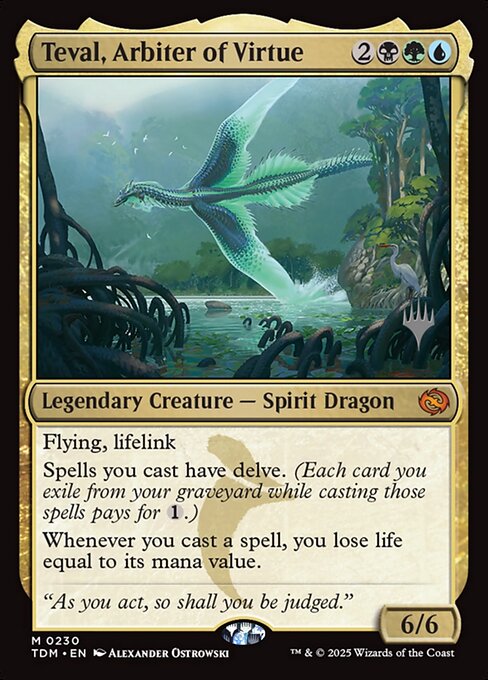 Teval, Arbiter of Virtue 230p