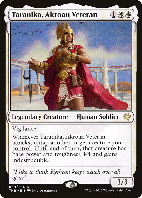 Taranika, Akroan Veteran 39p
