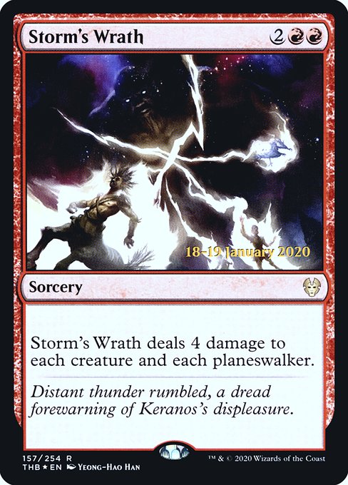 Storm's Wrath 157s