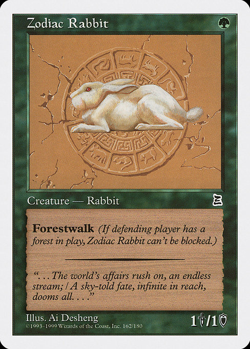 Zodiac Rabbit 162