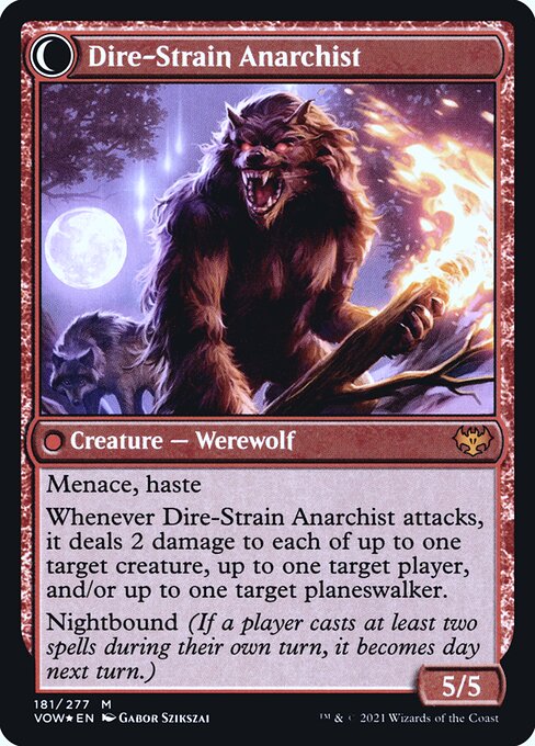 Volatile Arsonist // Dire-Strain Anarchist 181s, back face