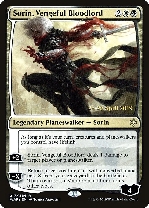 Sorin, Vengeful Bloodlord 217s