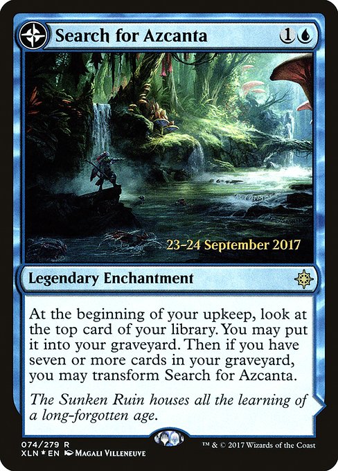 Search for Azcanta // Azcanta, the Sunken Ruin 74s