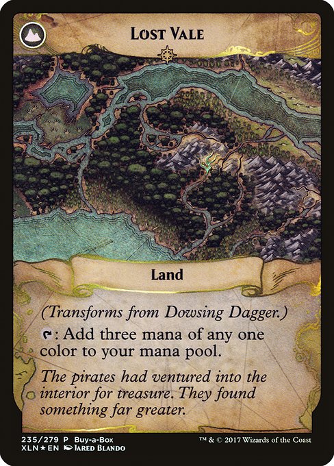 Dowsing Dagger // Lost Vale 235, back face