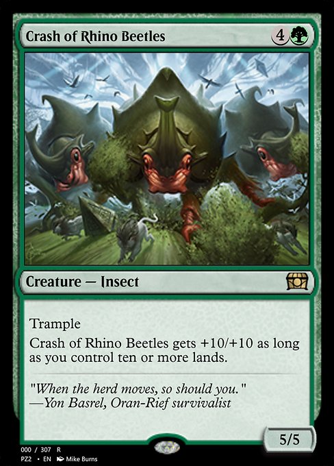 Crash of Rhino Beetles 70693