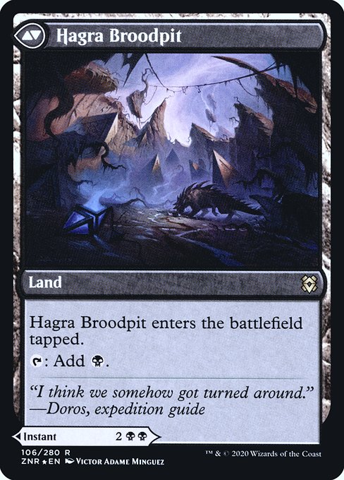 Hagra Mauling // Hagra Broodpit 106s, back face