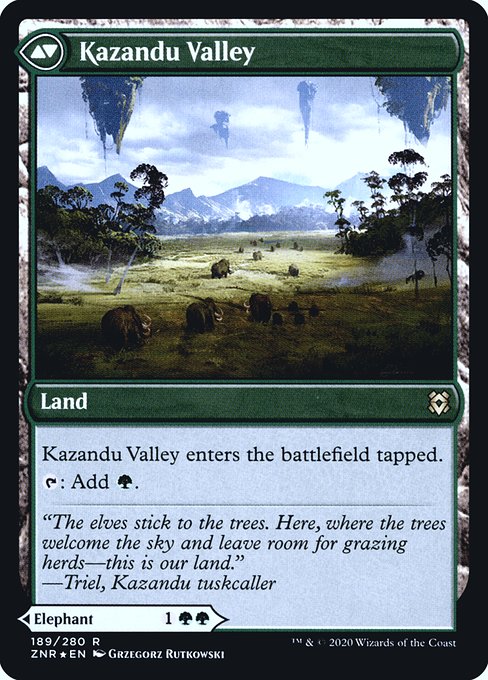 Kazandu Mammoth // Kazandu Valley 189s, back face