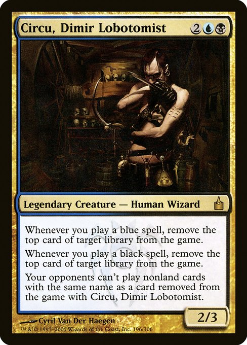 Circu, Dimir Lobotomist 196