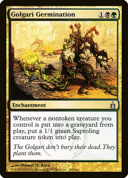Golgari Germination 209