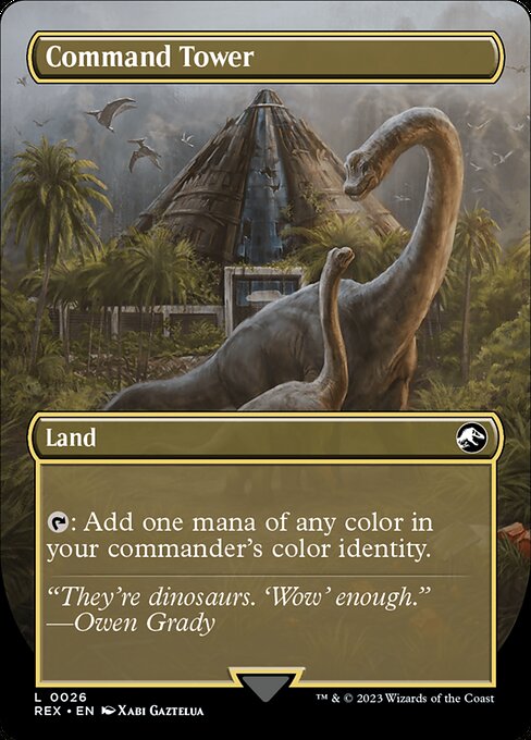Command Tower // Command Tower 26, back face