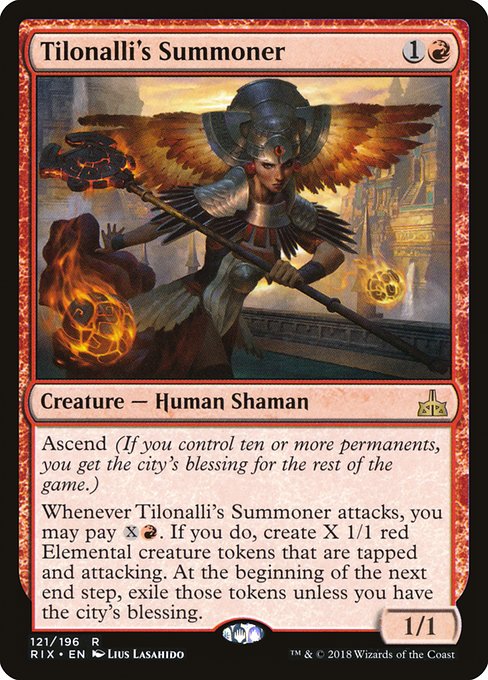 Tilonalli's Summoner 121