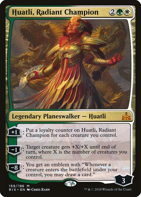 Huatli, Radiant Champion 159