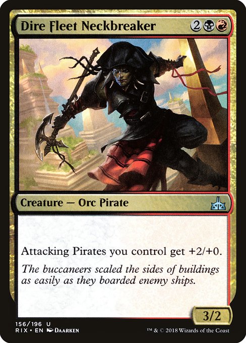 Dire Fleet Neckbreaker 156