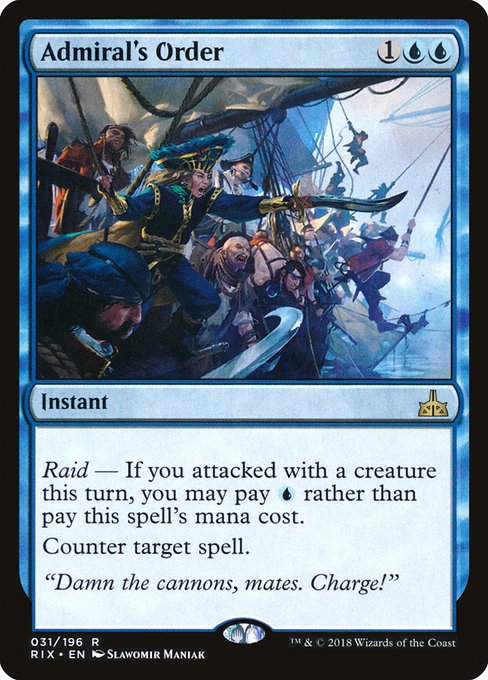Admiral's Order 31
