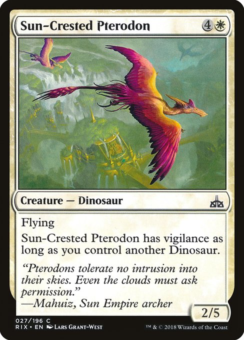 Sun-Crested Pterodon 27