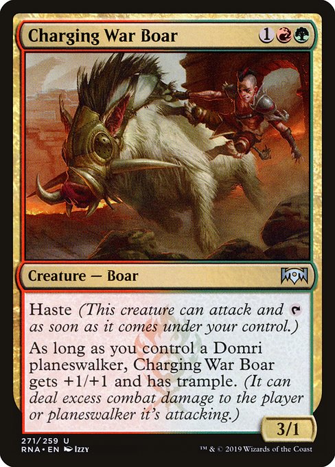 Charging War Boar 271