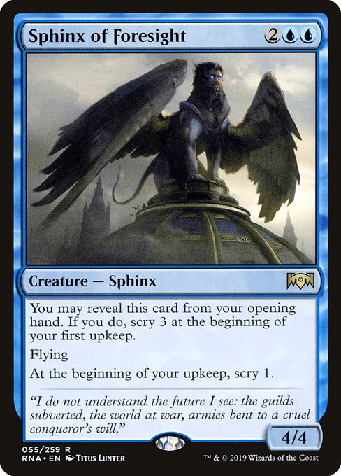 Sphinx of Foresight 55