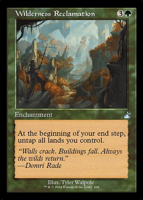 Wilderness Reclamation 458