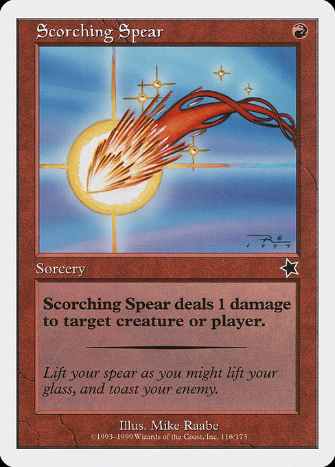 Scorching Spear 116