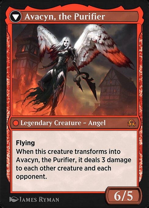 Archangel Avacyn // Avacyn, the Purifier 13, back face