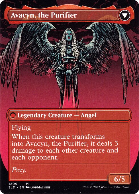 Archangel Avacyn // Avacyn, the Purifier 1209, back face