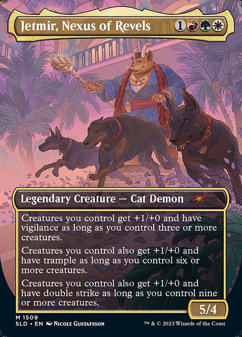Jetmir, Nexus of Revels // Jetmir, Nexus of Revels 1509, back face