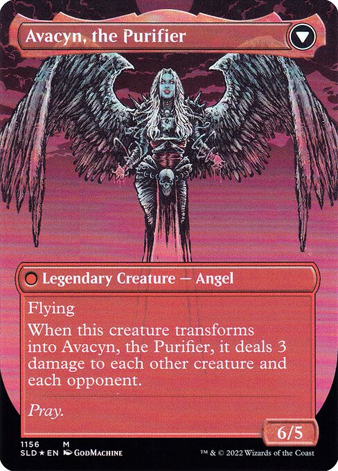 Archangel Avacyn // Avacyn, the Purifier 1156, back face