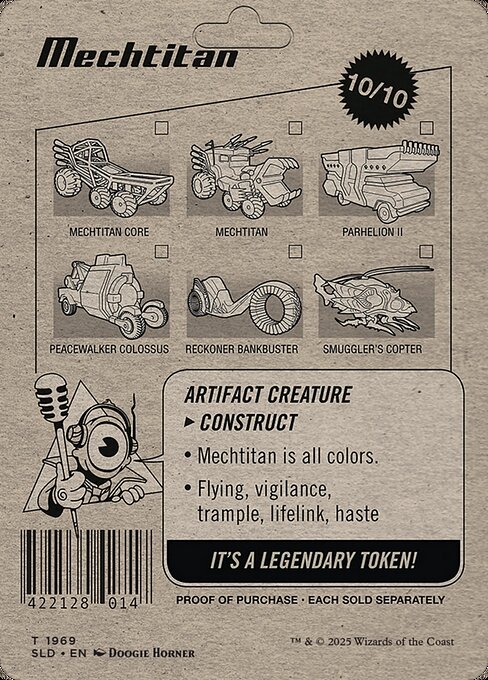 Mechtitan // Mechtitan 1969, back face