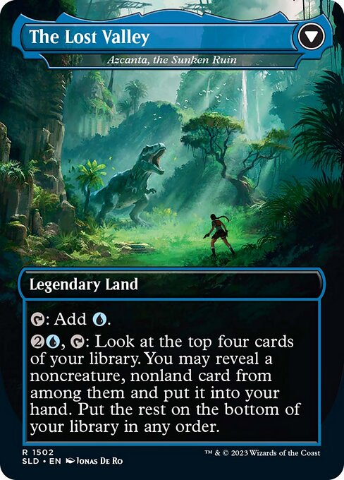 Search for Azcanta // Azcanta, the Sunken Ruin 1502, back face